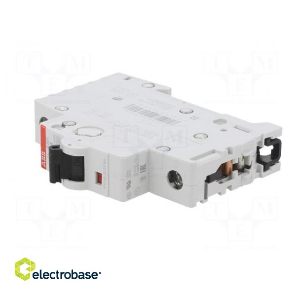 Circuit breaker | 230/400VAC | Inom: 4A | Poles: 1 | Charact: B | 6kA image 2