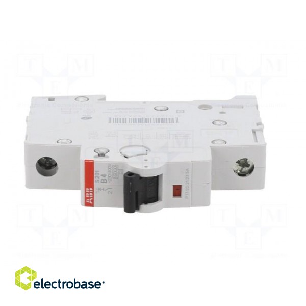 Circuit breaker | 230/400VAC | Inom: 4A | Poles: 1 | Charact: B | 6kA image 9