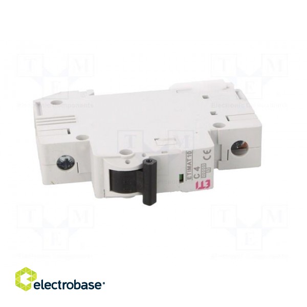 Circuit breaker | 230/400VAC | Inom: 4A | Poles: 1 | Charact: C | 10kA image 9