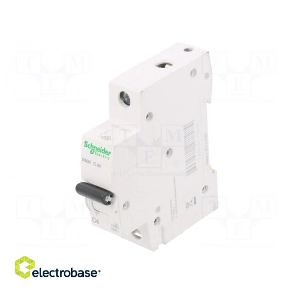 Circuit breaker | 230/400VAC | Inom: 4A | Poles: 1 | Charact: C | 6kA image 1