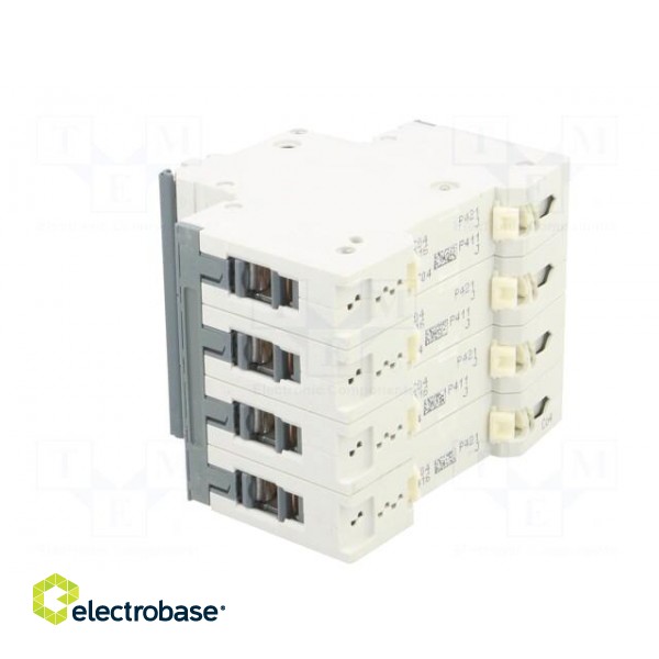 Circuit breaker | 230/400VAC | Inom: 4A | Poles: 4 | Charact: C | 6kA image 4