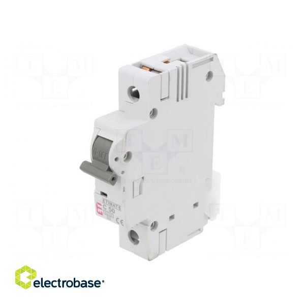 Circuit breaker | 230/400VAC | Inom: 50A | Poles: 1 | Charact: C | 6kA image 1