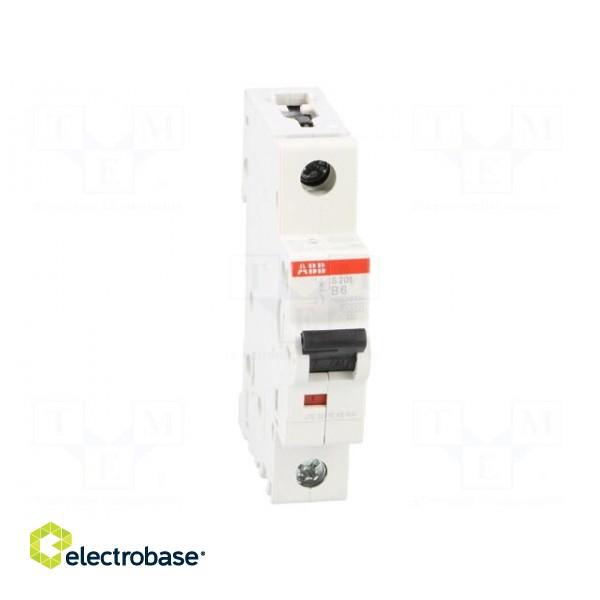 Circuit breaker | 230/400VAC | Inom: 6A | Poles: 1 | Charact: B | 6kA image 9