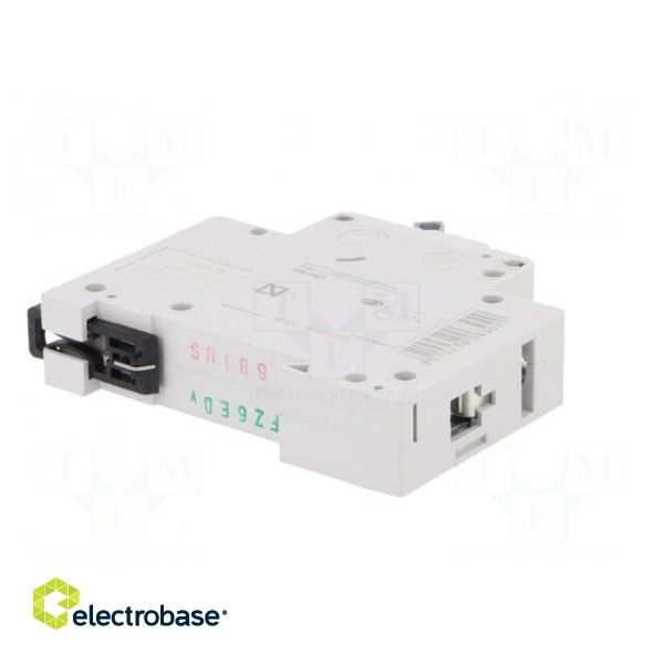 Circuit breaker | 230/400VAC | Inom: 6A | Poles: 1 | DIN | Charact: B | 6kA image 6