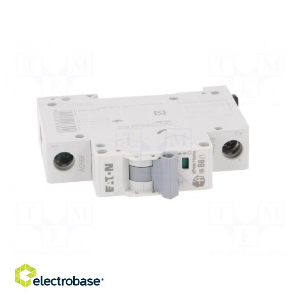 Circuit breaker | 230/400VAC | Inom: 6A | Poles: 1 | DIN | Charact: B | 6kA image 9