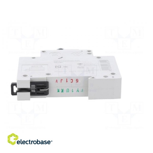 Circuit breaker | 230/400VAC | Inom: 6A | Poles: 1 | DIN | Charact: C | 6kA image 5