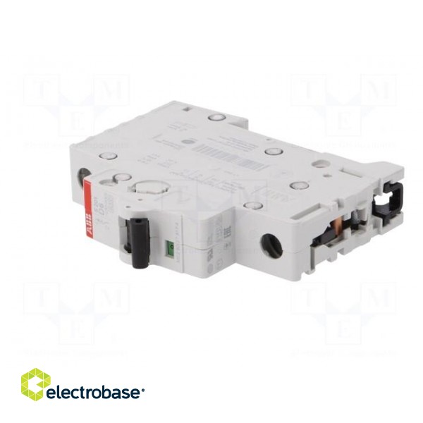 Circuit breaker | 230/400VAC | Inom: 6A | Poles: 1 | Charact: D | 6kA image 2