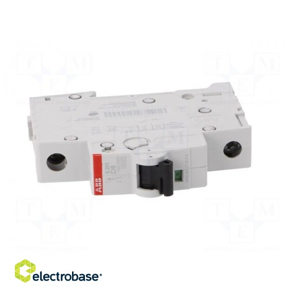Circuit breaker | 230/400VAC | Inom: 6A | Poles: 1 | Charact: D | 6kA image 9