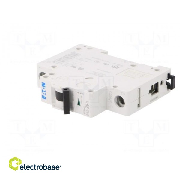 Circuit breaker | 230/400VAC | Inom: 6A | Poles: 1 | Charact: Z | 10kA image 2
