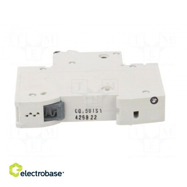 Circuit breaker | 230VAC | Inom: 0.5A | Poles: 1 | Charact: C | 6kA | IP20 paveikslėlis 5