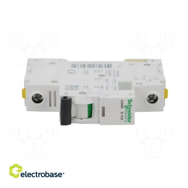 Circuit breaker | 230VAC | Inom: 10A | Poles: 1 | DIN | Charact: B | 6kA image 9