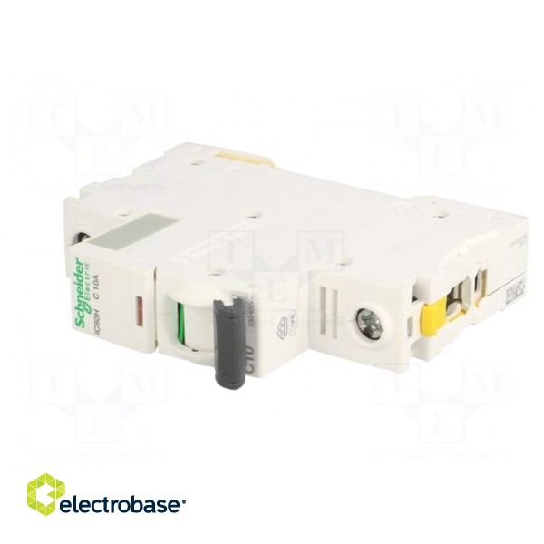 Circuit breaker | 230VAC | Inom: 10A | Poles: 1 | DIN | Charact: C | 10kA image 2