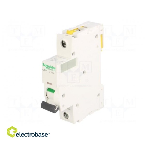 Circuit breaker | 230VAC | Inom: 10A | Poles: 1 | DIN | Charact: C | 10kA image 1