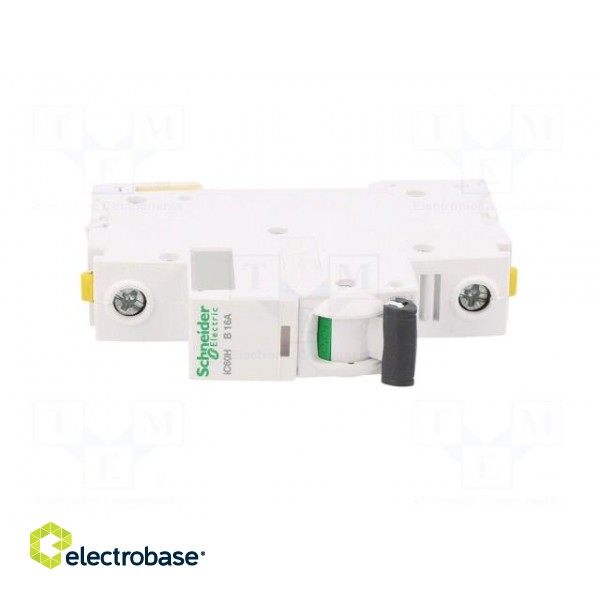 Circuit breaker | 230VAC | Inom: 16A | Poles: 1 | Charact: B | 10kA | IP20 image 9