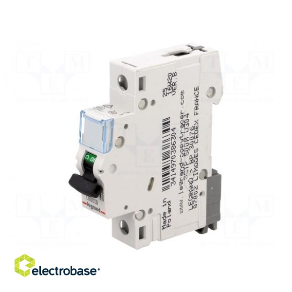 Circuit breaker | 230VAC | Inom: 16A | Poles: 1 | DIN | Charact: B | 6kA image 1