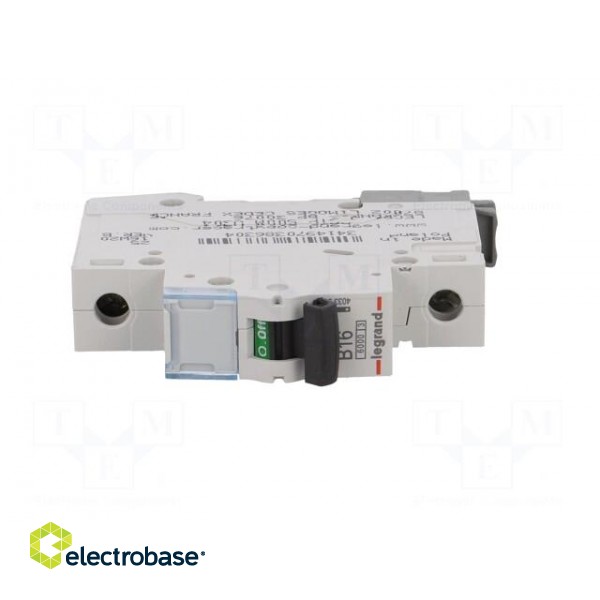 Circuit breaker | 230VAC | Inom: 16A | Poles: 1 | DIN | Charact: B | 6kA image 9