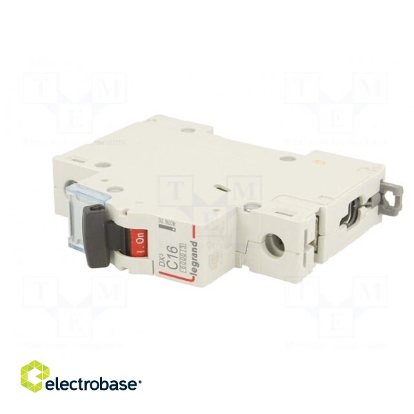 Circuit breaker | 230VAC | Inom: 16A | Poles: 1 | Charact: C | 6kA | IP20 image 2