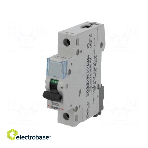 Circuit breaker | 230VAC | Inom: 1A | Poles: 1 | DIN | Charact: C | 6kA image 1