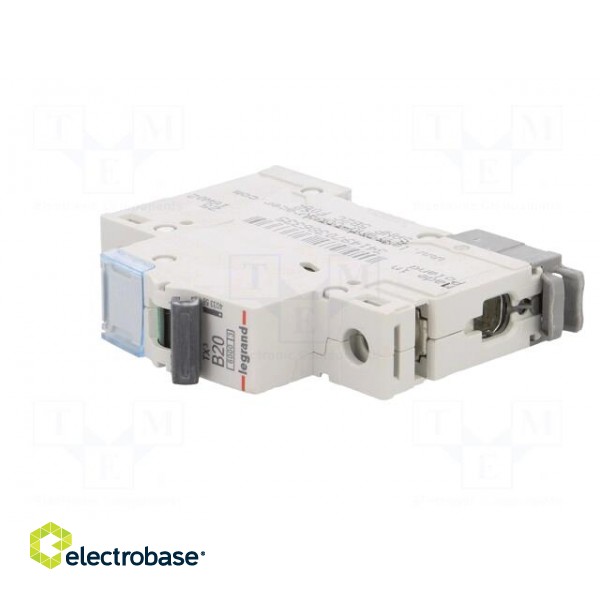 Circuit breaker | 230VAC | Inom: 20A | Poles: 1 | DIN | Charact: B | 6kA image 2