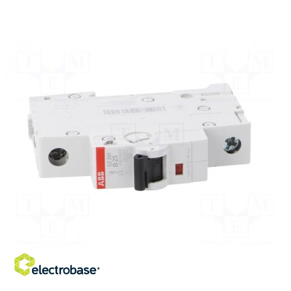 Circuit breaker | 230VAC | Inom: 25A | Poles: 1 | DIN | Charact: B | 6kA image 9