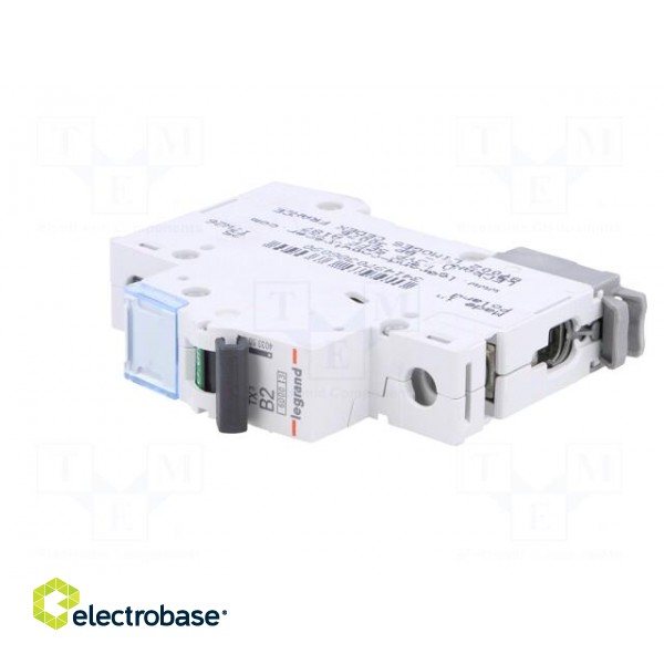 Circuit breaker | 230VAC | Inom: 2A | Poles: 1 | DIN | Charact: B | 6kA image 2