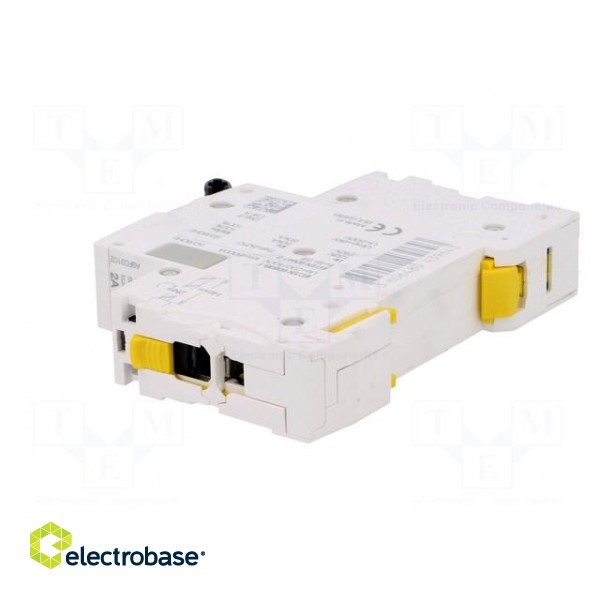 Circuit breaker | 230VAC | Inom: 2A | Poles: 1 | for DIN rail mounting image 4