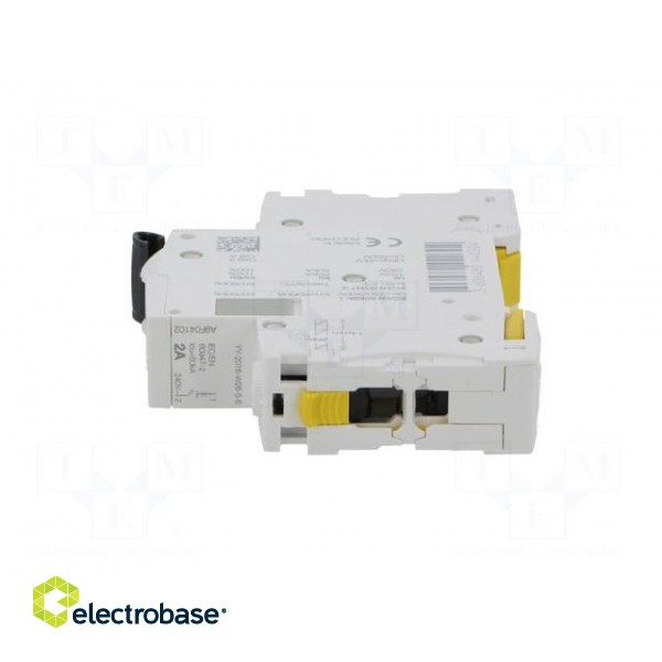 Circuit breaker | 230VAC | Inom: 2A | Poles: 1 | for DIN rail mounting image 3