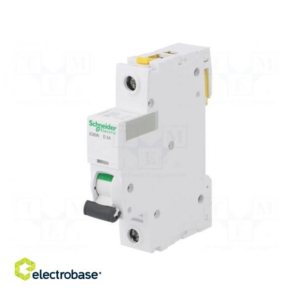Circuit breaker | 230VAC | Inom: 2A | Poles: 1 | DIN | Charact: D | 6kA image 1