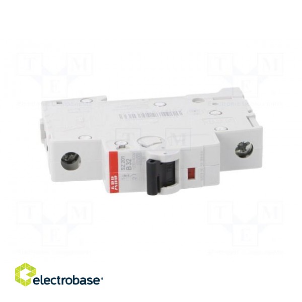 Circuit breaker | 230VAC | Inom: 32A | Poles: 1 | DIN | Charact: B | 6kA image 9