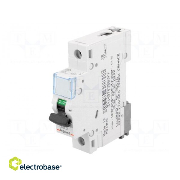 Circuit breaker | 230VAC | Inom: 32A | Poles: 1 | DIN | Charact: C | 6kA image 1