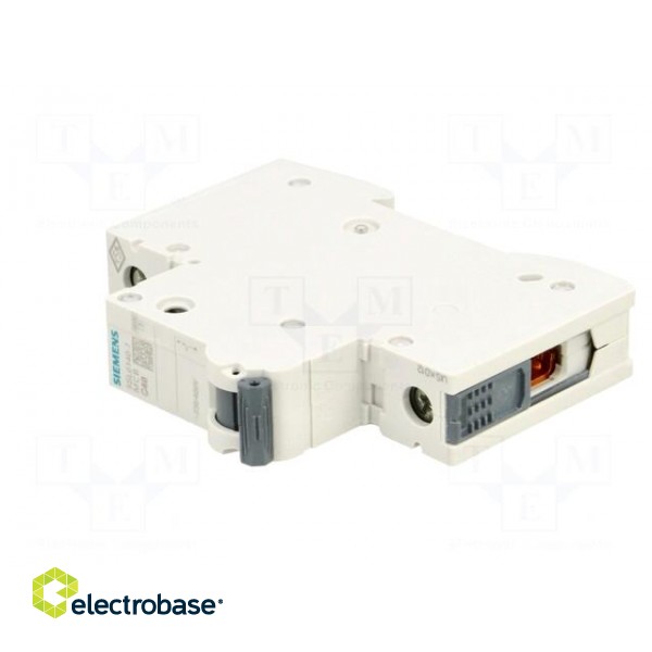 Circuit breaker | 230VAC | Inom: 40A | Poles: 1 | Charact: C | 6kA | IP20 image 2