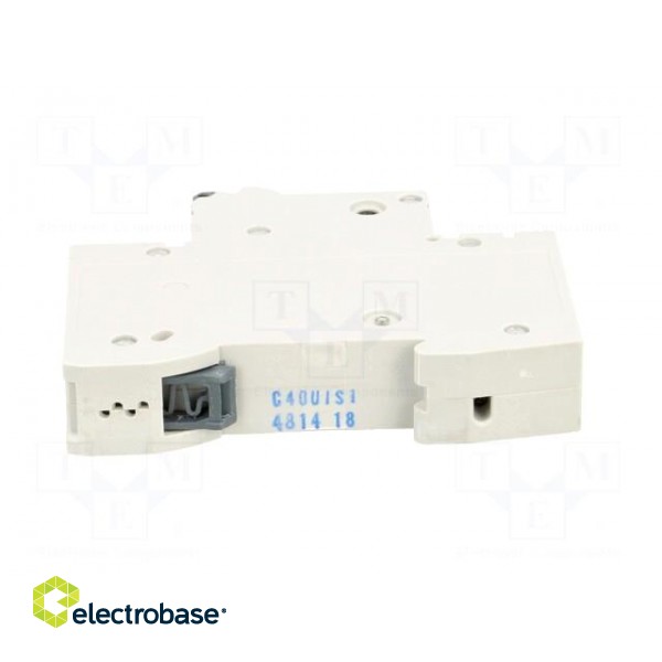 Circuit breaker | 230VAC | Inom: 40A | Poles: 1 | Charact: C | 6kA | IP20 image 5