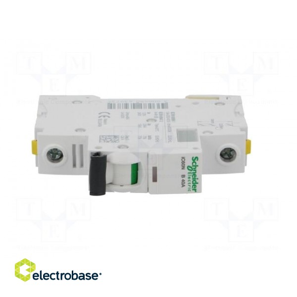 Circuit breaker | 230VAC | Inom: 40A | Poles: 1 | DIN | Charact: B | 6kA image 9