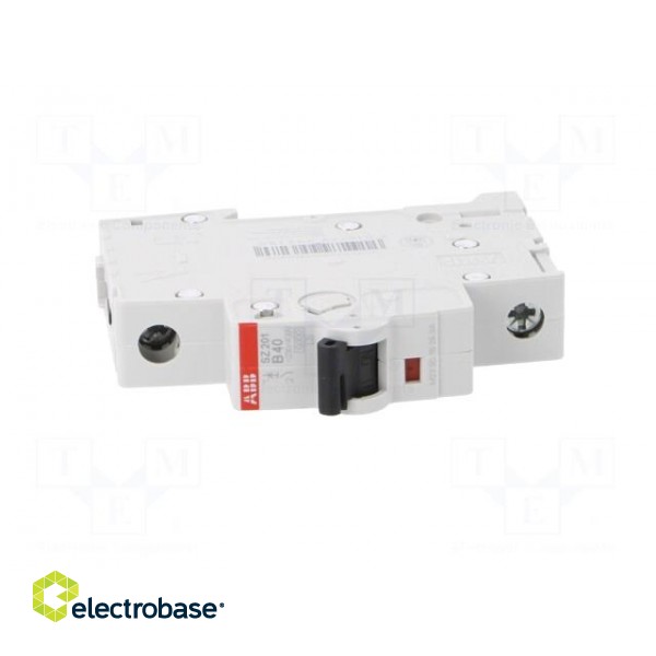 Circuit breaker | 230VAC | Inom: 40A | Poles: 1 | DIN | Charact: B | 6kA image 9