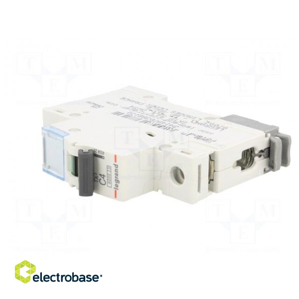 Circuit breaker | 230VAC | Inom: 4A | Poles: 1 | DIN | Charact: C | 6kA image 2