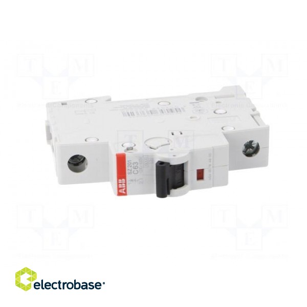 Circuit breaker | 230VAC | Inom: 63A | Poles: 1 | DIN | Charact: C | 6kA image 9