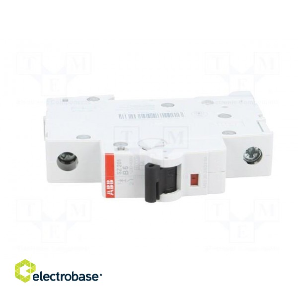 Circuit breaker | 230VAC | Inom: 6A | Poles: 1 | DIN | Charact: B | 6kA image 9