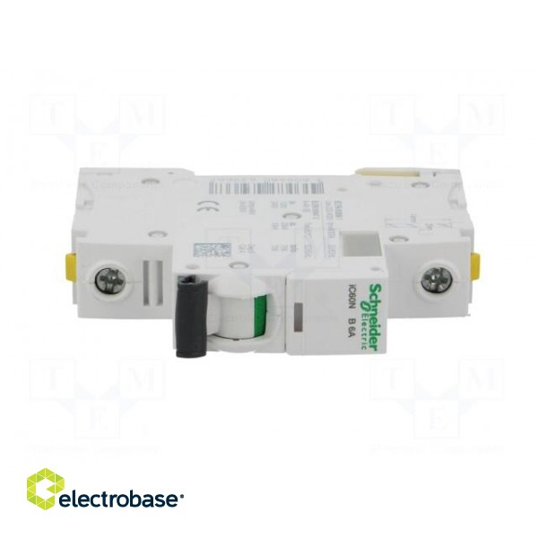 Circuit breaker | 230VAC | Inom: 6A | Poles: 1 | DIN | Charact: B | 6kA image 9