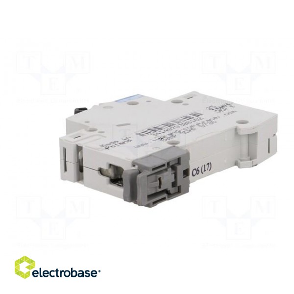 Circuit breaker | 230VAC | Inom: 6A | Poles: 1 | for DIN rail mounting image 4