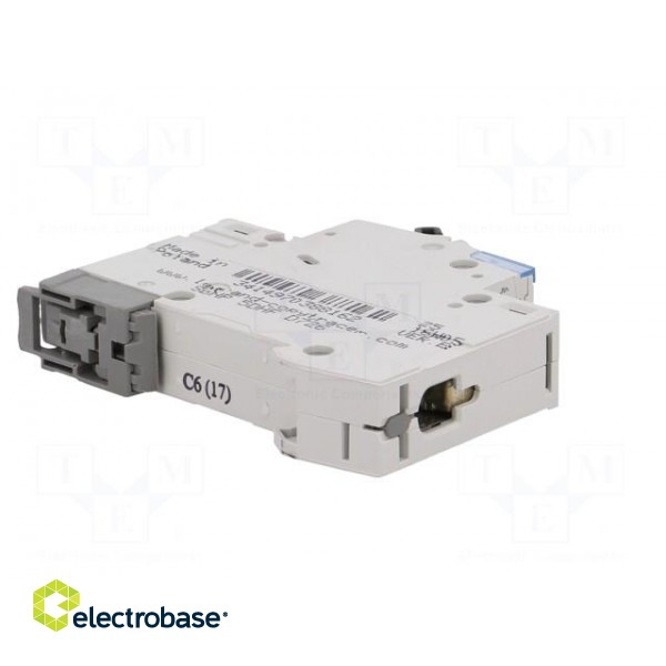 Circuit breaker | 230VAC | Inom: 6A | Poles: 1 | for DIN rail mounting image 6
