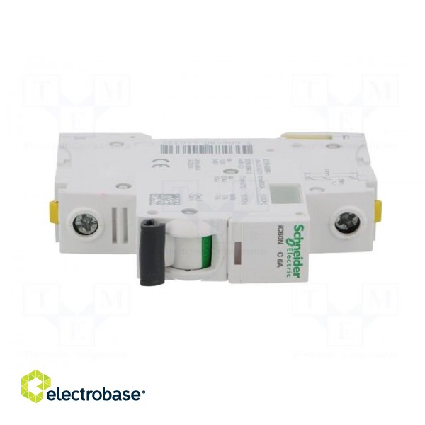 Circuit breaker | 230VAC | Inom: 6A | Poles: 1 | DIN | Charact: C | 6kA image 9