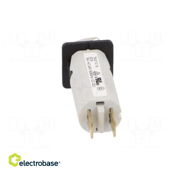 Circuit breaker | 240VAC | 32VDC | 15A | SPST | Poles: 1 | on panel,screw фото 5