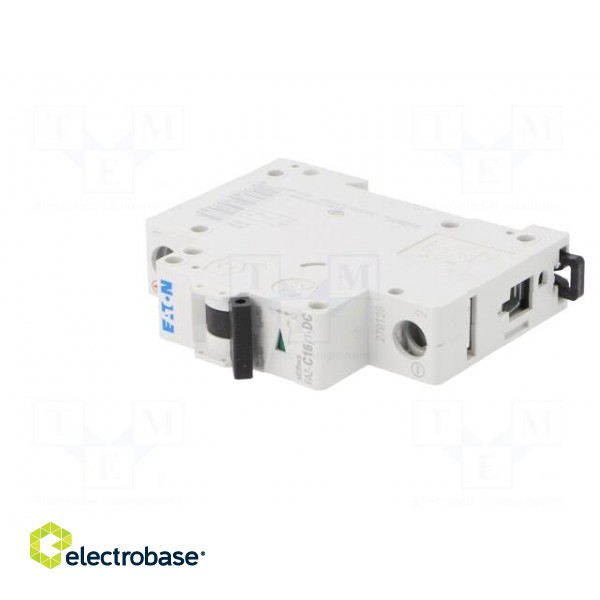 Circuit breaker | 250VDC | Inom: 16A | Poles: 1 | Charact: C | 10kA | IP20 image 2