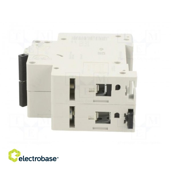 Circuit breaker | 250VDC | Inom: 50A | Poles: 2 | Charact: C | 10kA | IP20 image 3