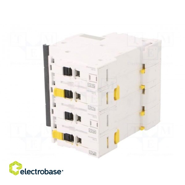 Circuit breaker | 400VAC | Inom: 10A | Poles: 4 | Charact: B | 10kA | IP20 image 4