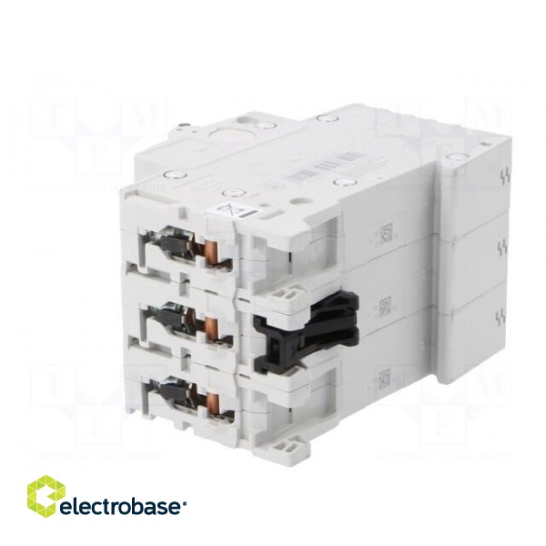Circuit breaker | 400VAC | Inom: 13A | Poles: 3 | DIN | Charact: B | 6kA image 4