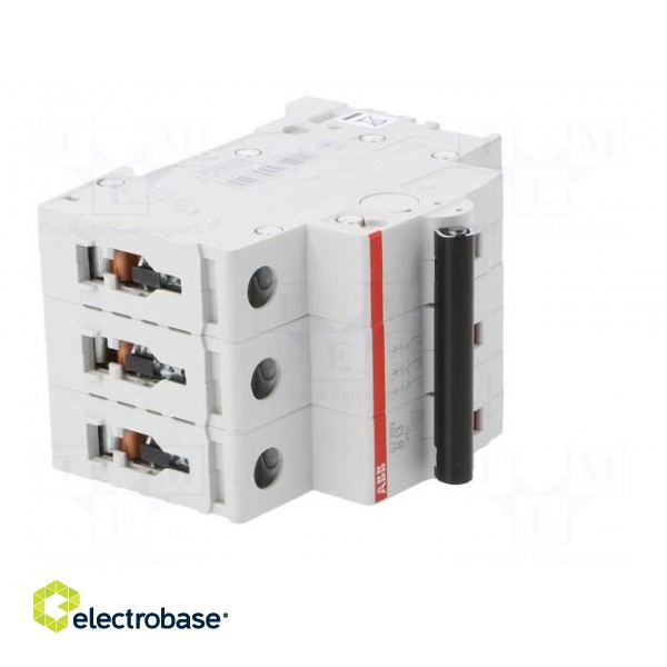 Circuit breaker | 400VAC | Inom: 13A | Poles: 3 | DIN | Charact: B | 6kA image 8