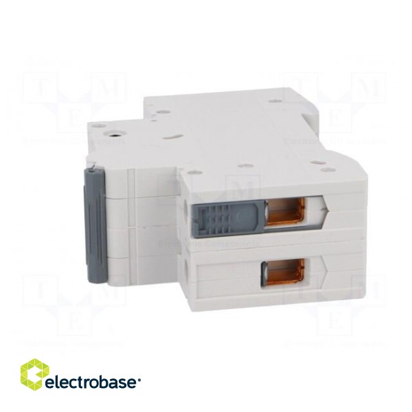Circuit breaker | 400VAC | Inom: 16A | Poles: 2 | DIN | Charact: B | 6kA image 3