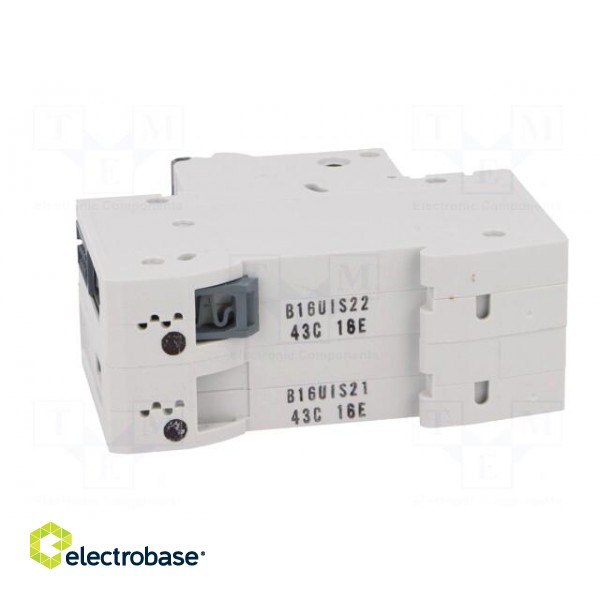 Circuit breaker | 400VAC | Inom: 16A | Poles: 2 | DIN | Charact: B | 6kA image 5