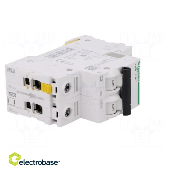 Circuit breaker | 400VAC | Inom: 2A | Poles: 2 | for DIN rail mounting image 8